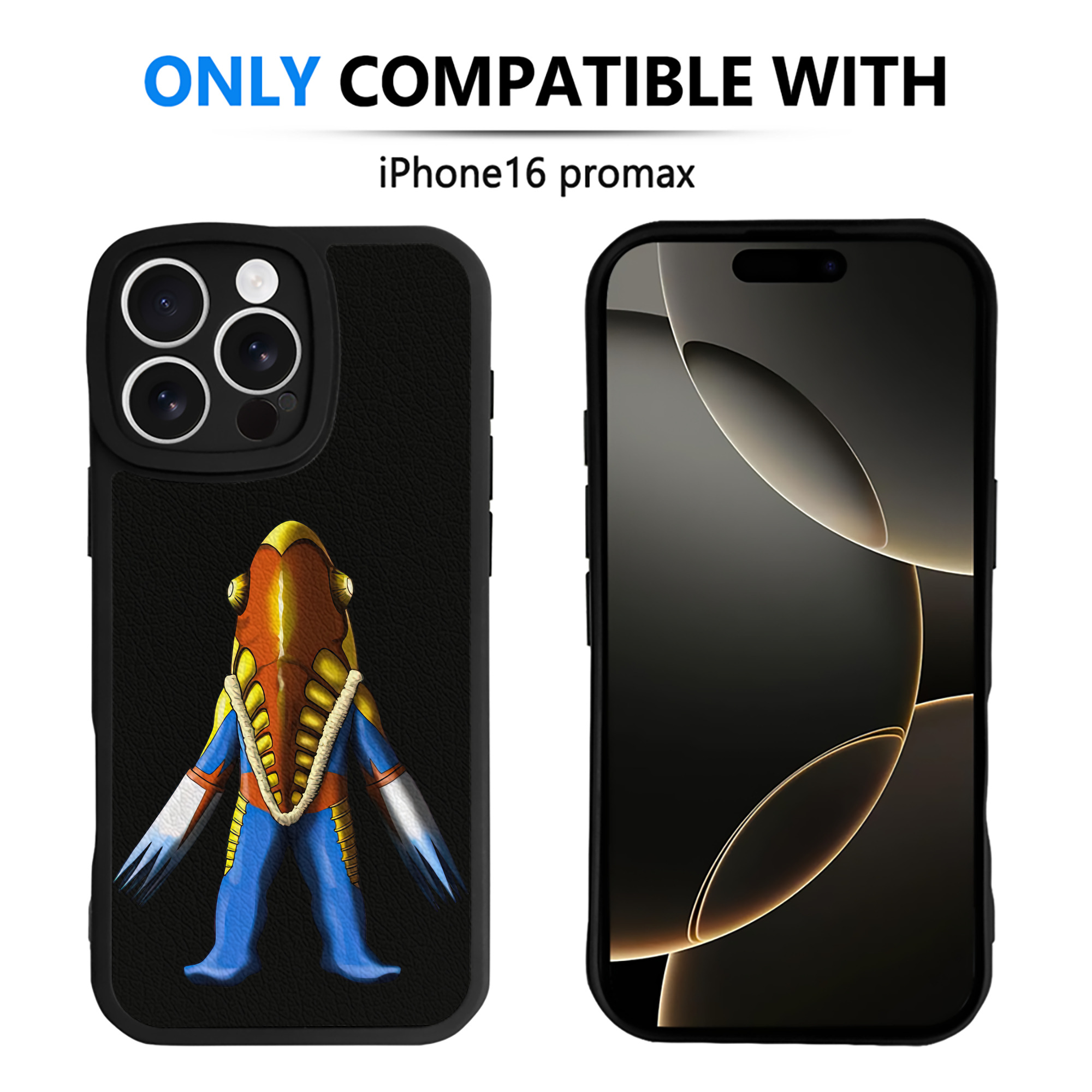 （画像用） ウルトラマン Ultraman 【iPhone 16シリーズ対応】シリコンスマホケース（レザー調） 材質：シリコン